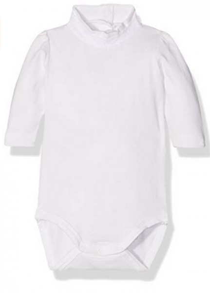 Name it - LANGÄRMELIGER  BABY BODY  mit Spitzenkragen